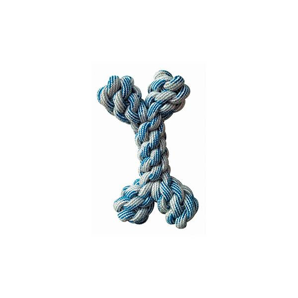 Croci Cotton Bone Pastel Blue  - كروسي قطن بون باستيل أزرق - العاب الكلاب - Zue For Pet Supplies Co.