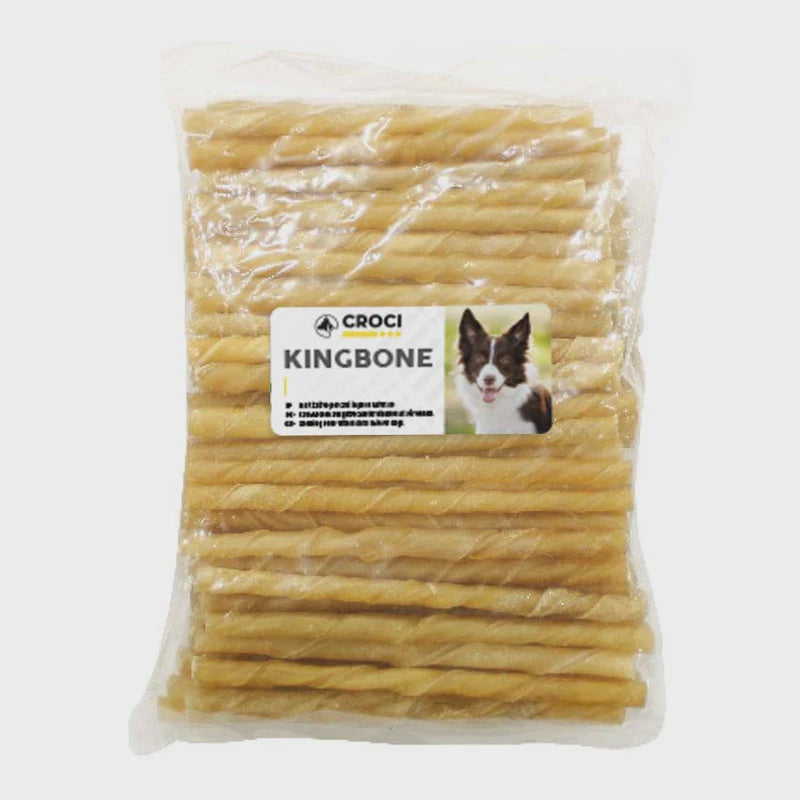 Croci Bone Twisted Stick  100Pcs - كروسي عصا ملتوية 100 قطعة - مكافأت الحيوانات الأليفة - Zue For Pet Supplies Co.