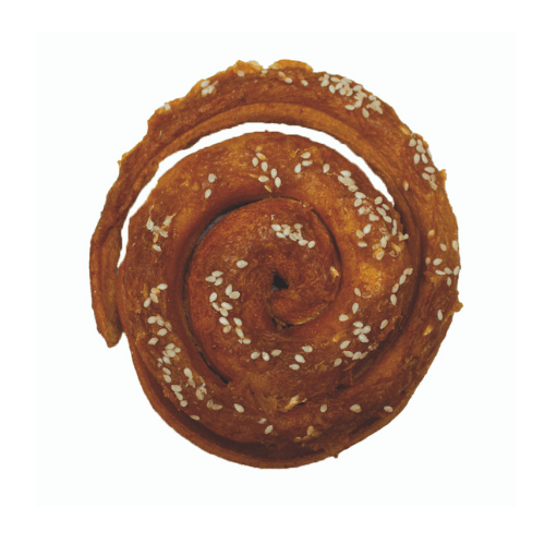Croci Bakery Cinnamon Roll w/Chicken - 11.5cm   - مكافأت الحيوانات الأليفة - Zue For Pet Supplies Co.