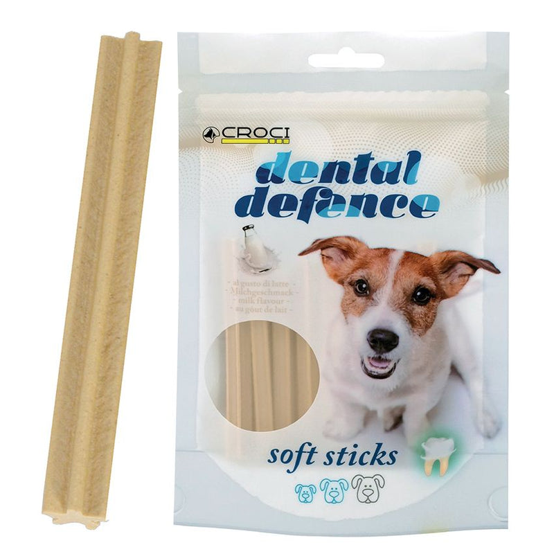 Croci Dental Defence Soft Stick Milk - 60gr - حليب كروسي الناعم لطب الأسنان - 60 جم - مكافأت الحيوانات الأليفة - Zue For Pet Supplies Co.