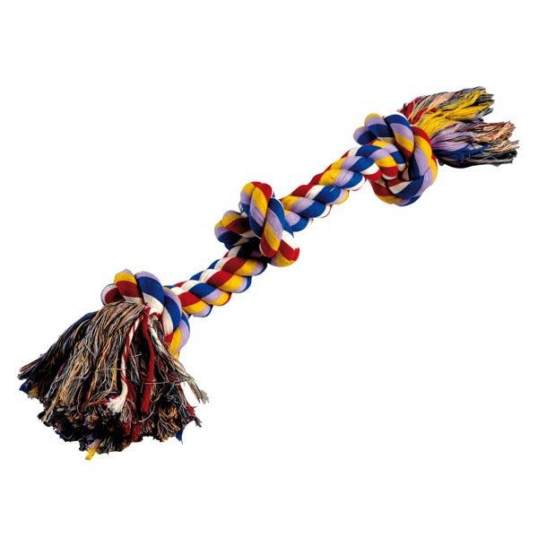 Farm Company 3 knots cotton bone - cm 50 - اكسسوارات الحيوانات الأليفة - Zue For Pet Supplies Co.