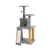 Farm Company Abete scratching tree 3 floors and sisal slide - 49x40x115 cm - مستلزمات الحيوانات الأليفة - Zue For Pet Supplies Co.