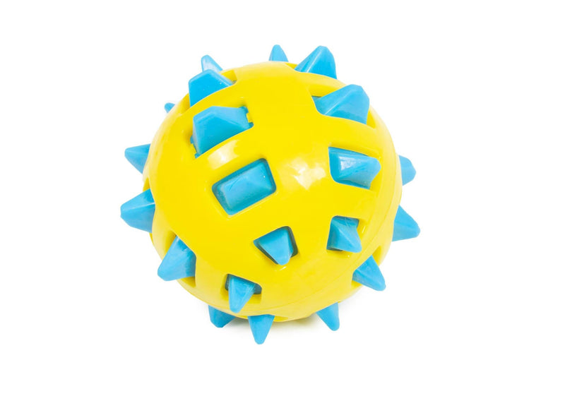Farm Company Bite Toy Spiky Ball with Squeaker - 12.5 cm - مستلزمات الحيوانات الأليفة - Zue For Pet Supplies Co.