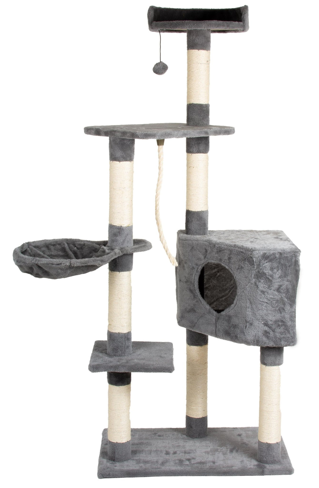 Farm Company Cedro scratching tree 4 floors - 60x40x148 cm - مستلزمات الحيوانات الأليفة - Zue For Pet Supplies Co.
