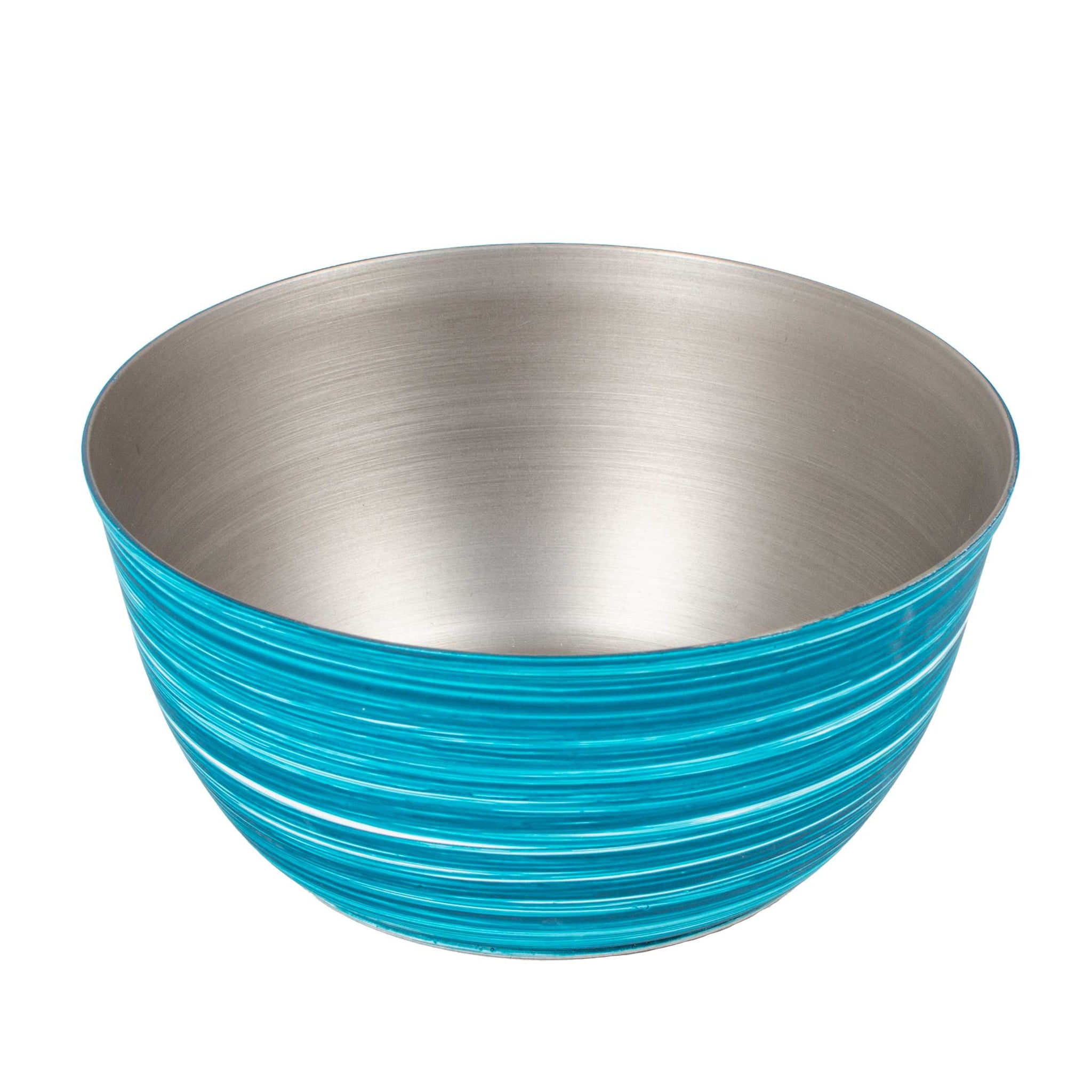 Farm Company Decò stainless steel hand painted bowl ass.col. - 12 cm 500 ml - مستلزمات الحيوانات الأليفة - Zue For Pet Supplies Co.