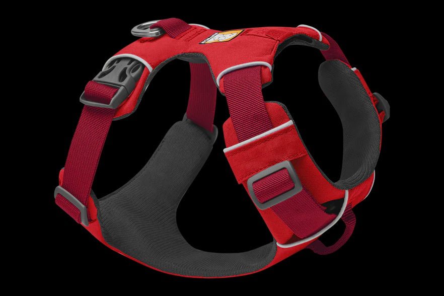 Farm Company Easy Fit mesh and nylon harness with 2 buckles Red - M 57 80 cm - مستلزمات الحيوانات الأليفة - Zue For Pet Supplies Co.