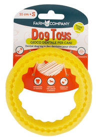 Farm Company Foam TPR Dental Ring - M size 17 cm - مستلزمات الحيوانات الأليفة - Zue For Pet Supplies Co.