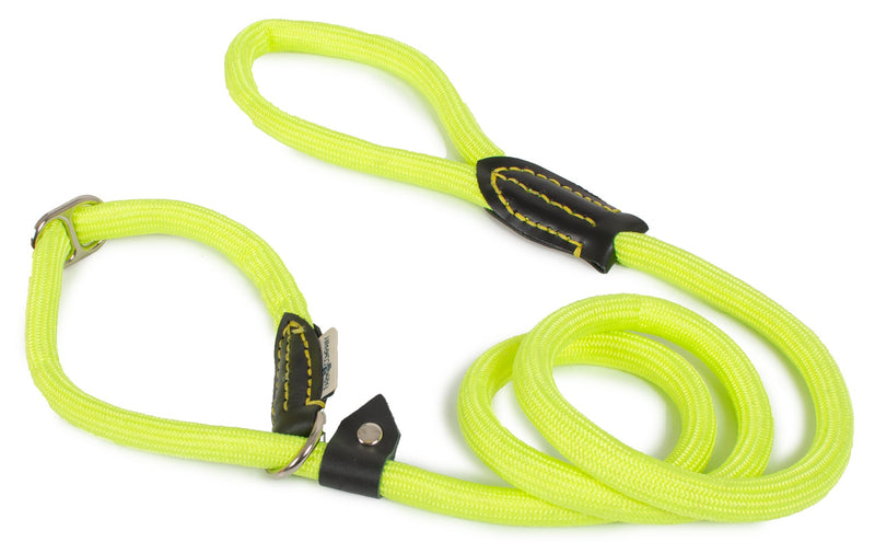 Farm Company Nylon rope choke leash Fluo Yellow - 7mm x 150cm - مستلزمات الحيوانات الأليفة - Zue For Pet Supplies Co.