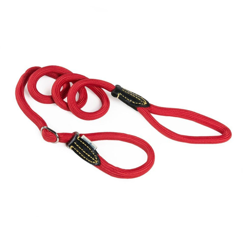 Farm Company Nylon Rope Choke Leash Red - 7mm x 150 - مستلزمات الحيوانات الأليفة - Zue For Pet Supplies Co.