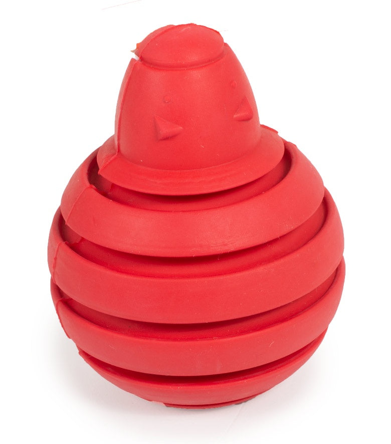 Farm Company Palla Rimbalzina gomma Dental Porta snack - M/11 cm - مستلزمات الحيوانات الأليفة - Zue For Pet Supplies Co.