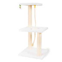 Farm Company Scratching post 2 floors with rope - 45x35x82 - مستلزمات الحيوانات الأليفة - Zue For Pet Supplies Co.