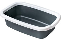 Farm Company Square cat tray with rim and scoop Dark grey - 58x38,5x16 cm - اكسسوارات القطط - Zue For Pet Supplies Co.
