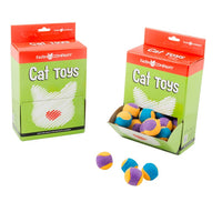 Farm Company Tennis balls with sound - cm 4 - اكسسوارات القطط - Zue For Pet Supplies Co.