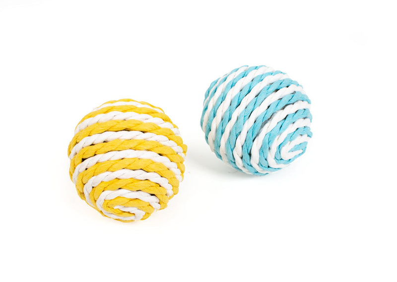 Farm Company Assorted Paper Cat Balls with Sound - 4cm (per pc.) - العاب القطط - Zue For Pet Supplies Co.