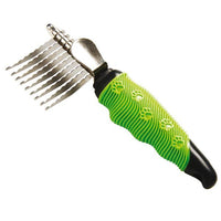 Farm Company 9 blades dematting comb with rubber soft grip - اكسسوارات الكلاب - Zue For Pet Supplies Co.