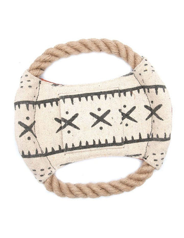 Farm Company Frisbee juta/cotone tasca portasnack - 24 cm - اكسسوارات الكلاب - Zue For Pet Supplies Co.
