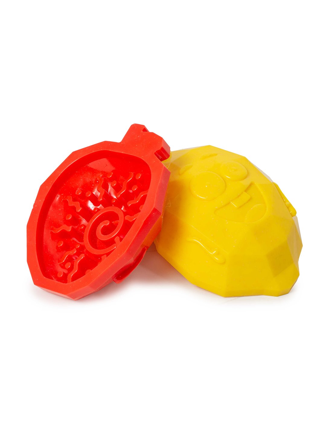 Farm Company Fruity TPR 3 in 1 Lemon shaped dog Toy / Bowl / - اكسسوارات الكلاب - Zue For Pet Supplies Co.
