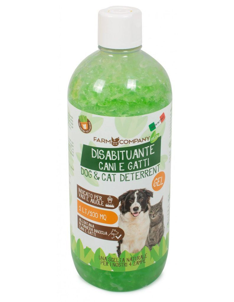 Farm Company Green Repellent gel for dogs and cats - 1Lt. - اكسسوارات الكلاب - Zue For Pet Supplies Co.