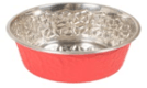 Farm Company Maison embossed stainless steel bowl ass. col. - 15 cm 730 ml - اكسسوارات الكلاب - Zue For Pet Supplies Co.