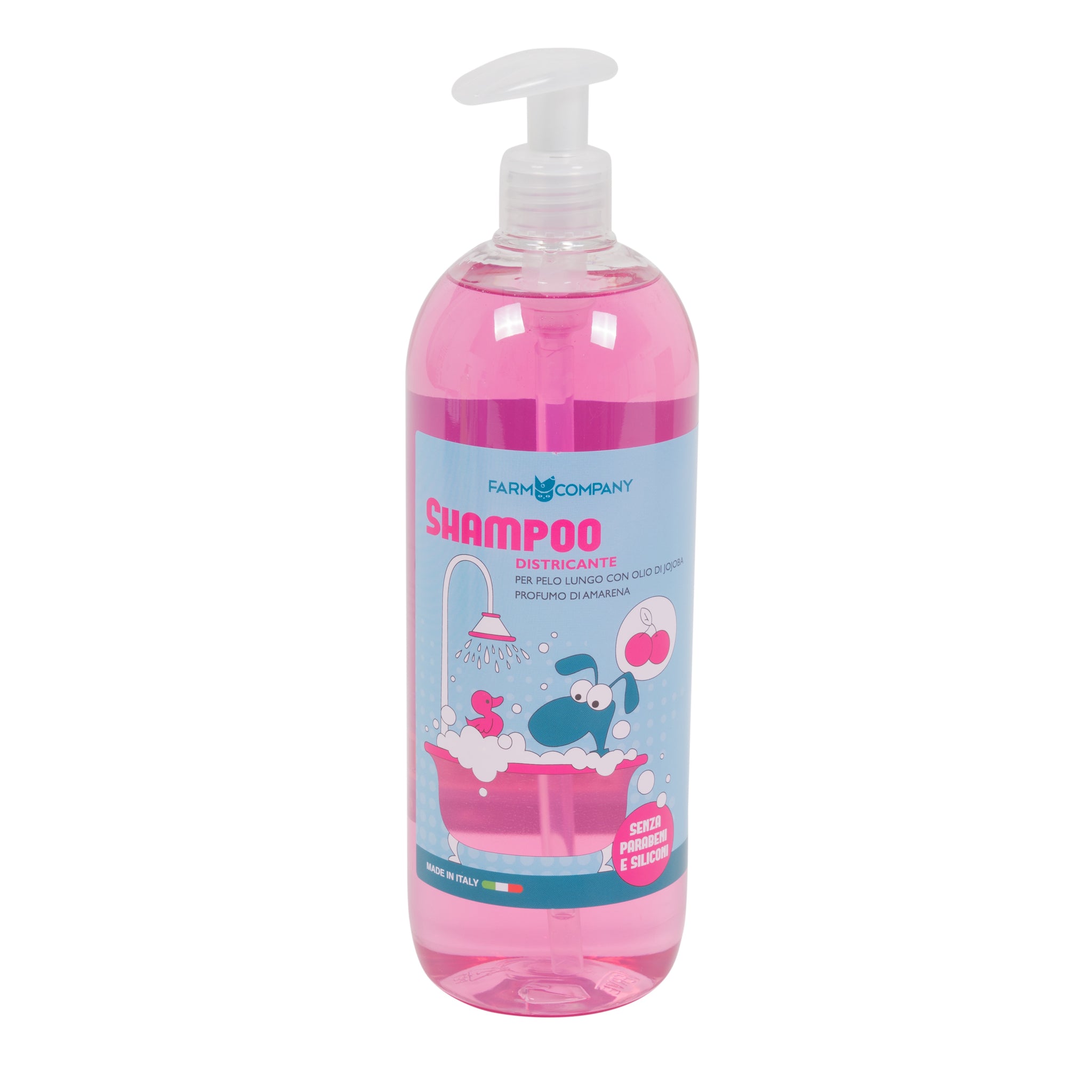 Farm Company Detangling shampoo with Jojoba oil - 1 Lt. - مستلزمات الحيوانات الأليفة - Zue For Pet Supplies Co.
