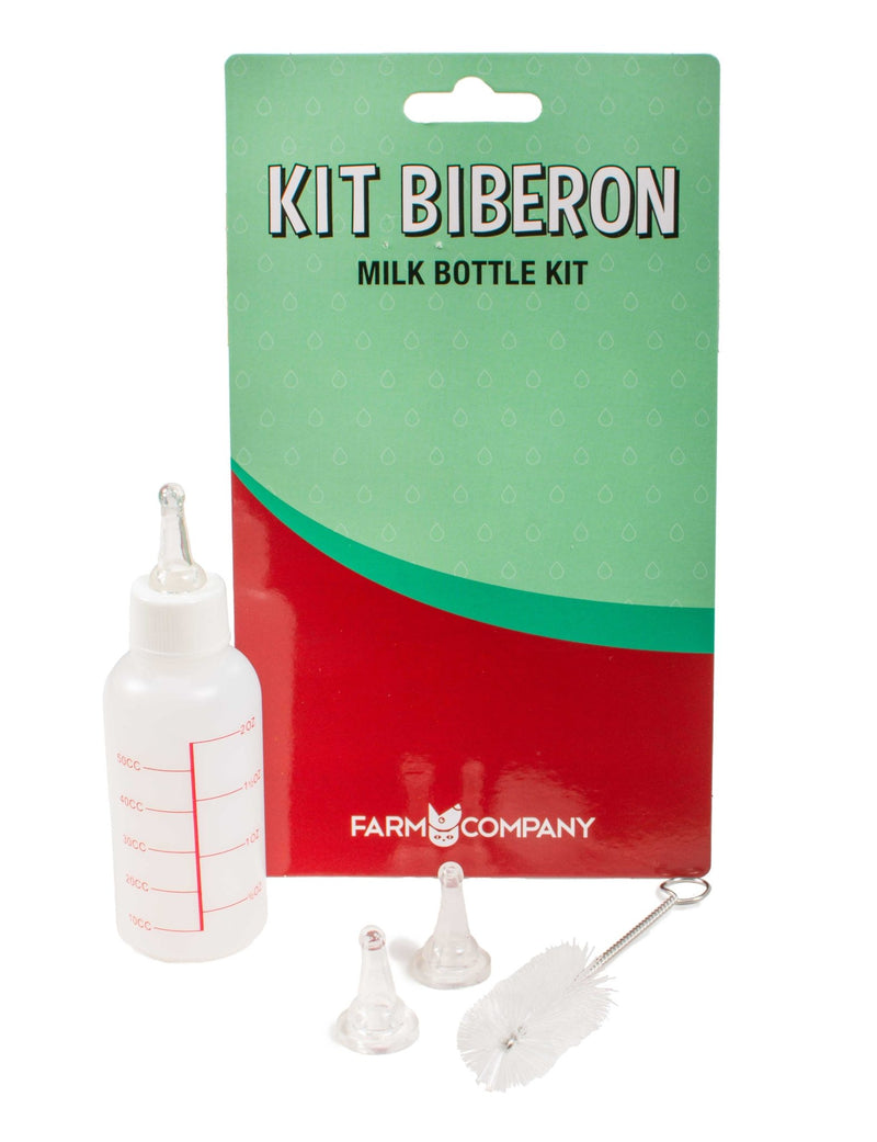 Farm Company Milk bottle kit in blister pack - مستلزمات الحيوانات الأليفة - Zue For Pet Supplies Co.
