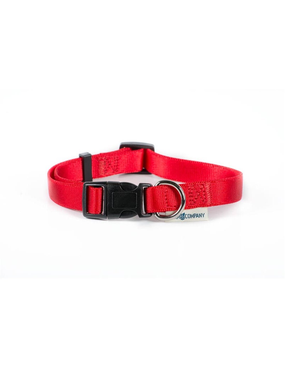 Farm Company Nylon adjustable collar Red - 10mmx20 35cm - طوق الكلاب - Zue For Pet Supplies Co.