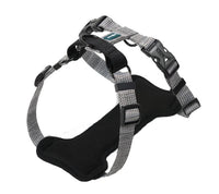 Farm Company Nylon Deluxe Harness Silver - S 15mmx40 53cm - مجموعة رباط تحكم وصدرية للكلاب - Zue For Pet Supplies Co.