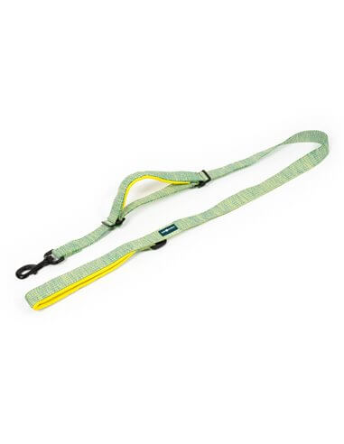 Farm Company Floating control leash Nylon Deluxe Lime Green - 15mmx121cm - رباط تحكم للكلاب - Zue For Pet Supplies Co.