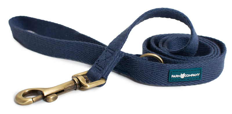 Farm Company Green Soybean Leash Blue Navy - S/M 2x120cm - رباط تحكم للكلاب - Zue For Pet Supplies Co.