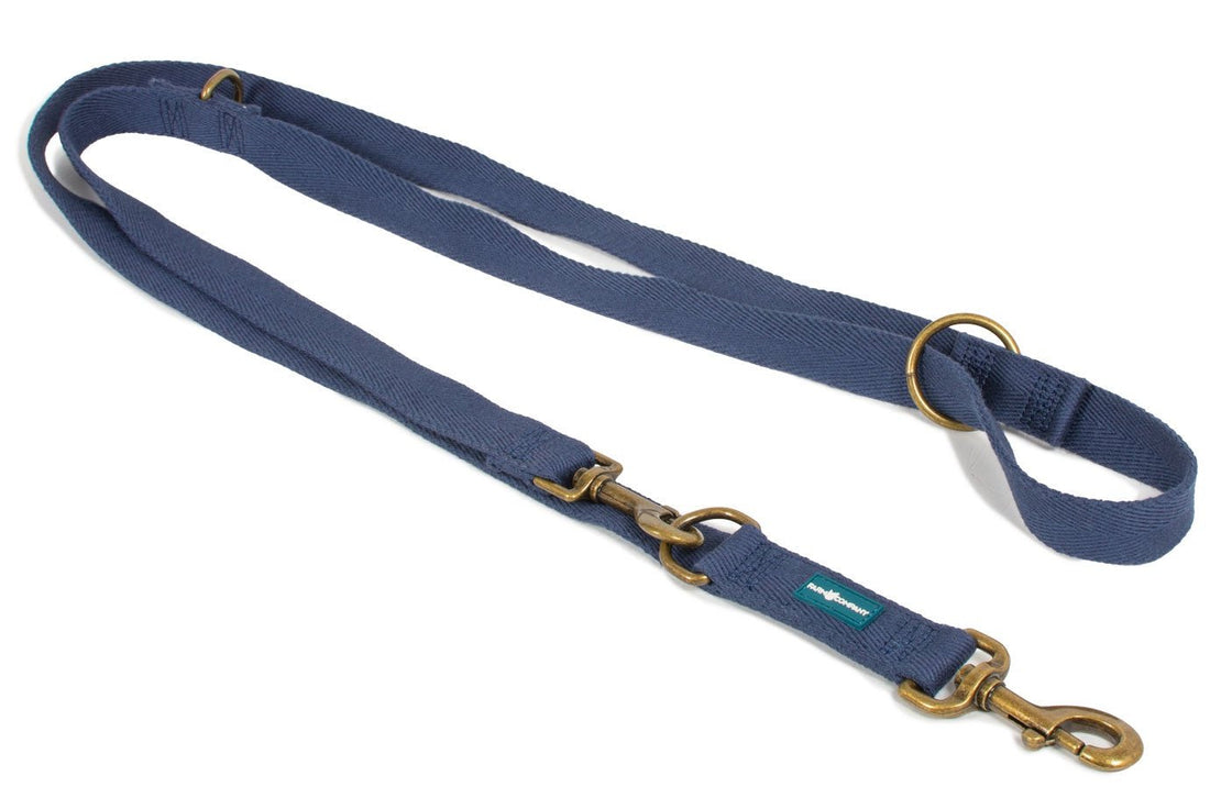 Farm Company Green Soybean Training Leash Blue Navy - L/XL 2.5x230cm - رباط تحكم للكلاب - Zue For Pet Supplies Co.