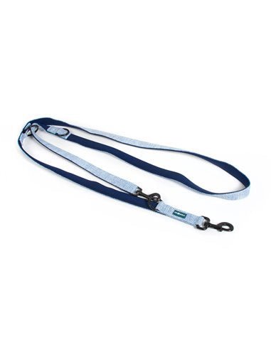 Farm Company Nylon Deluxe padded training leash Blue - 25mmx220cm - رباط تحكم للكلاب - Zue For Pet Supplies Co.