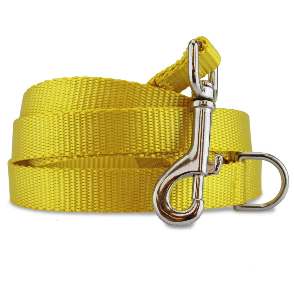 Farm Company Nylon leash Fluo Yellow - 10 mm x 120cm - مستلزمات الحيوانات الأليفة - Zue For Pet Supplies Co.