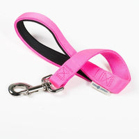 Farm Company Double ply nylon short leash with handle Pink - 25mm x 45 cm - رباط تحكم للكلاب - Zue For Pet Supplies Co.