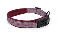 Farm Company Nylon Deluxe Collar Burgundy - XL 25mmx50 68cm - مستلزمات الحيوانات الأليفة - Zue For Pet Supplies Co.