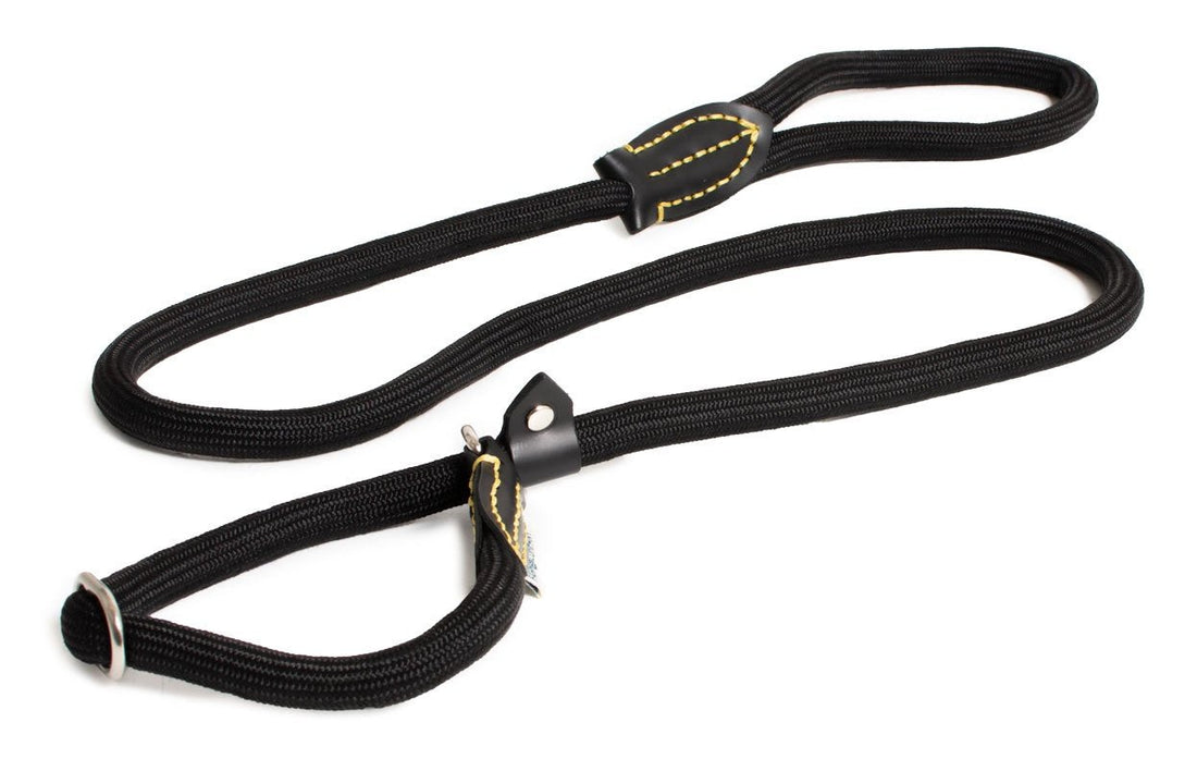Farm Company Nylon rope choke leash Black - 13mm x 150 - مستلزمات الحيوانات الأليفة - Zue For Pet Supplies Co.