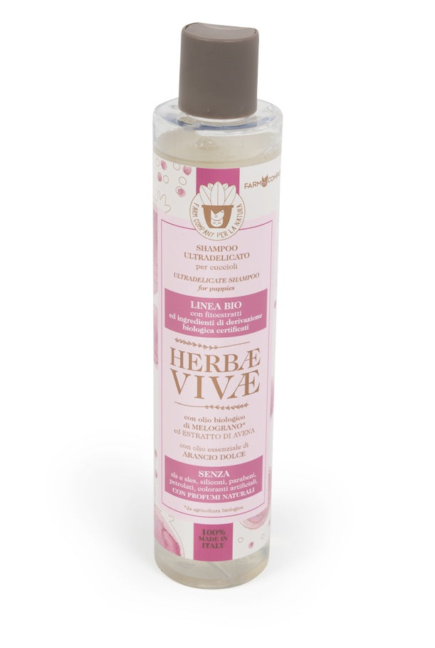 Farm Company Herbae Vivae 100% Bio Delicate Puppy Shampoo - 250ml - مستلزمات الحيوانات الأليفة - Zue For Pet Supplies Co.