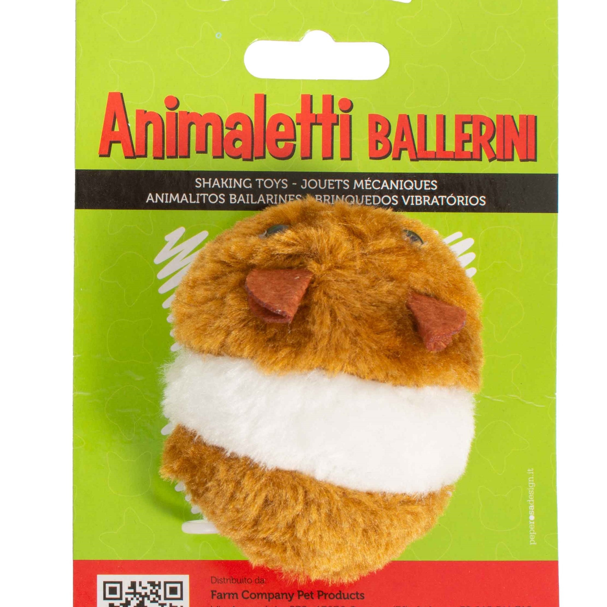 Farm Company Mice shaking toy assorted colors - 7cm - مستلزمات الحيوانات الأليفة - Zue For Pet Supplies Co.
