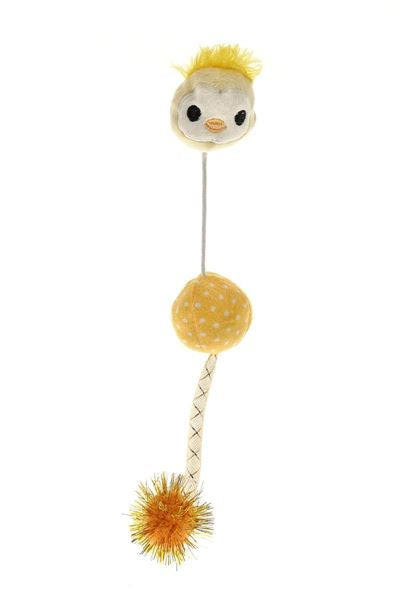 Ferribiella CATNIP CUTE CAT TOY ORANGE CM5X5 + CM4X4 + ROPE CM8 - Zue For Pet Supplies Co.