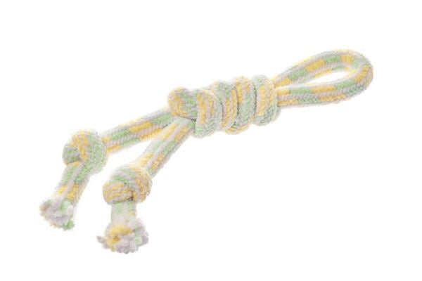 Ferribiella CHENILLE ROPE GAME WITH HANDLE 5X5X25CM - Zue For Pet Supplies Co.