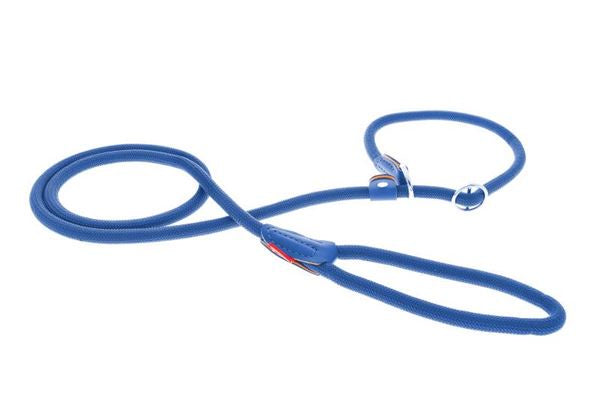 Ferribiella LEAD WITH ROUND ROPE COLLAR 14MMX183CM BLUE - Zue For Pet Supplies Co.