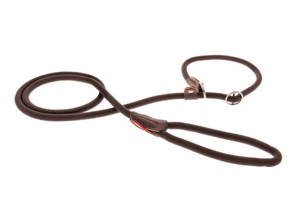 Ferribiella LEAD WITH ROUND ROPE COLLAR 14MMX183CM BROWN - Zue For Pet Supplies Co.