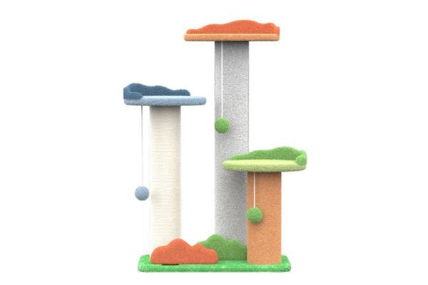 Ferribiella MARIO WORLD LARGE SCRATCHING POST 58X46X74CM - Zue For Pet Supplies Co.