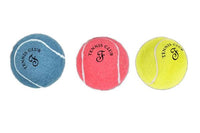 Ferribiella MEDIUM TENNIS BALLS WITH SQUEAKER Ø6.4CM CARD 3PCS - Zue For Pet Supplies Co.
