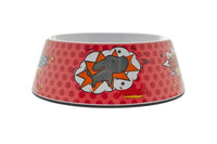 Ferribiella MOTIF BOWL L 1160ML-22.8X8.5CM RED MELAMINE - Zue For Pet Supplies Co.