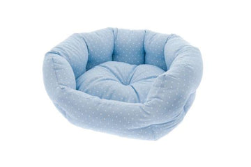 Ferribiella OVAL BED DOT 2PZ 60CM BLUE - Zue For Pet Supplies Co.