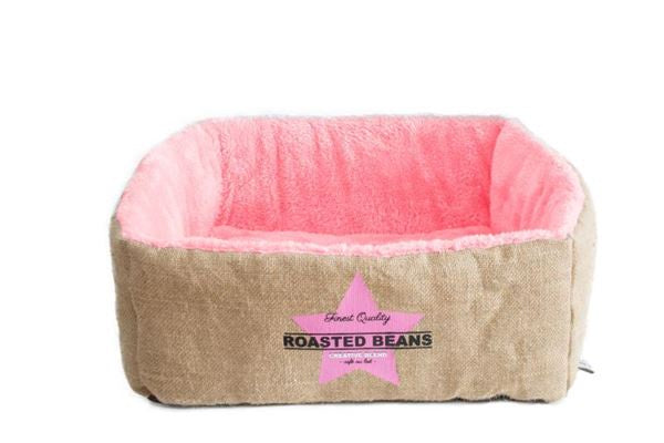 Ferribiella PADDED JUTE CUBE 40X40X15 PINK - Zue For Pet Supplies Co.