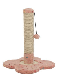 Ferribiella SOFT SCRATCHING POST 33X33X45CM PINK - Zue For Pet Supplies Co.