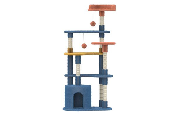 Ferribiella TIRAGRAFFI COLOR BLOCK LARGE 58X46X125CM - Zue For Pet Supplies Co.