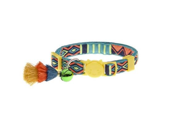 Ferribiella YELLOW BOHEMIAN CAT COLLAR - Zue For Pet Supplies Co.
