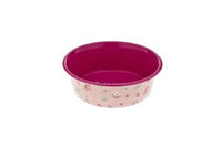 Ferribiella Pattern Bowl D.13cm S 470ml Pink - وعاء للحيوانات الأليفة - Zue For Pet Supplies Co.